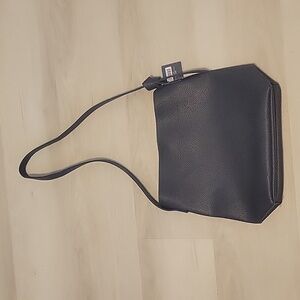 Blue pleather purse, Ulta brand